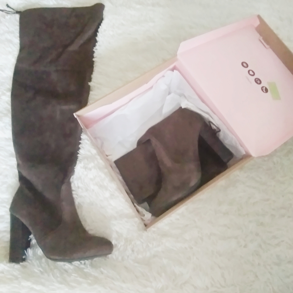 Knee high boots